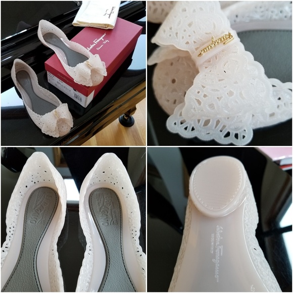 ❌SOLD FERRAGAMO Nilly Jelly Flats - Picture 5 of 8